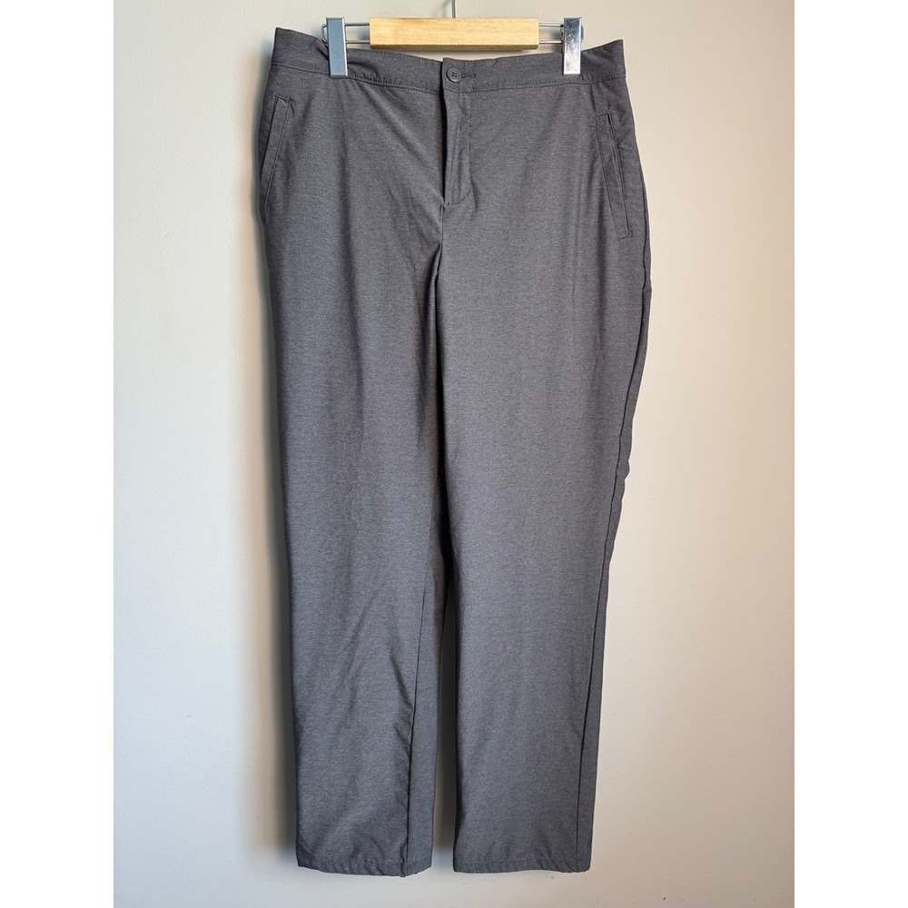Sunice Stormpack Fleece Lined Pants Womens M Gray Athletic Ski Winter Mountains